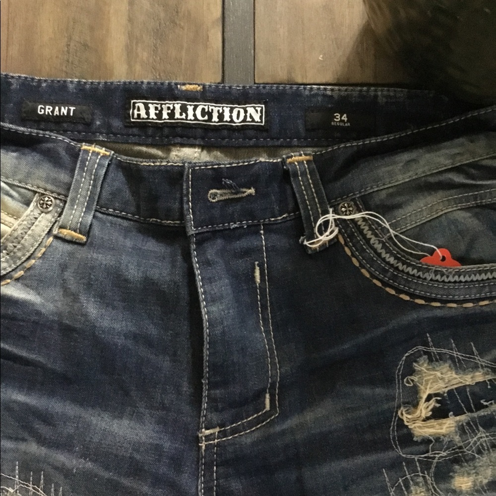Men Affliction Jeans